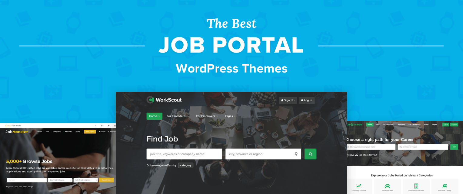 Best Job Portal WordPress Themes