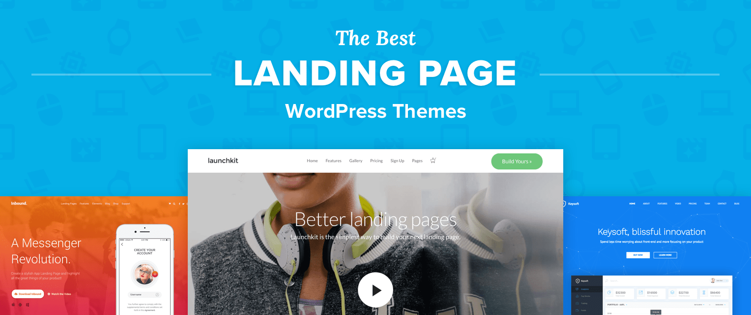 Landing Page Wordpress Themes