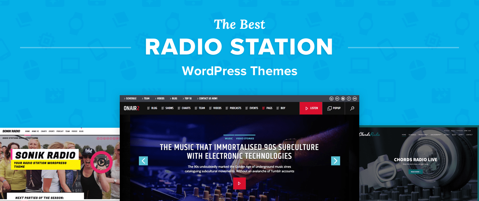Radio Station WordPress Themes
