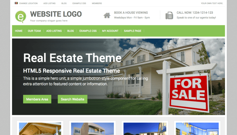 Real Estate theme by PremiumPress