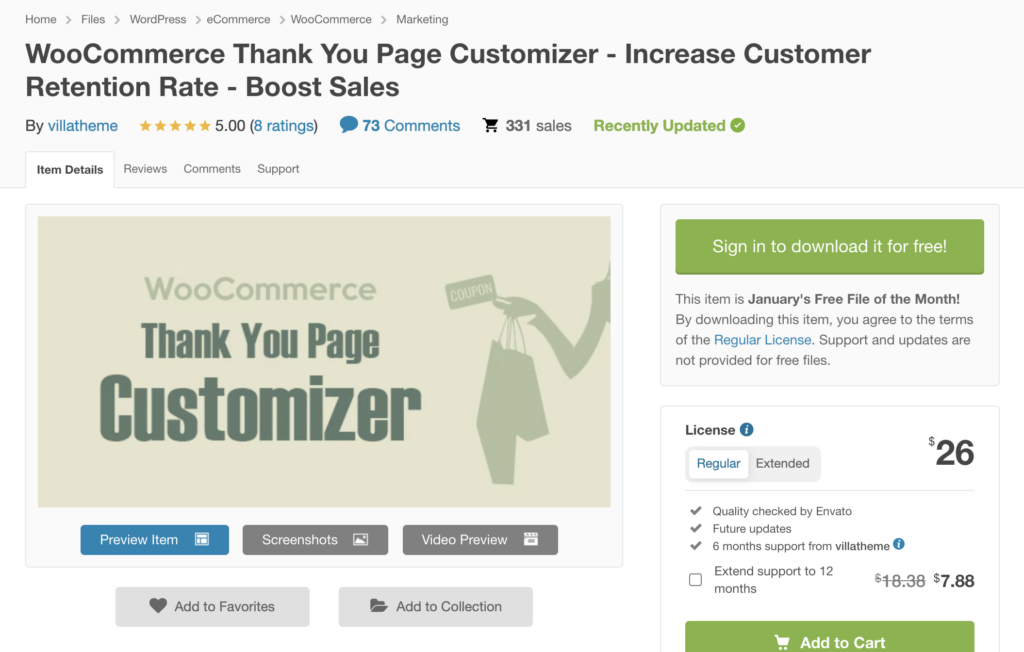 Woocommerce Thank You Page Customizer