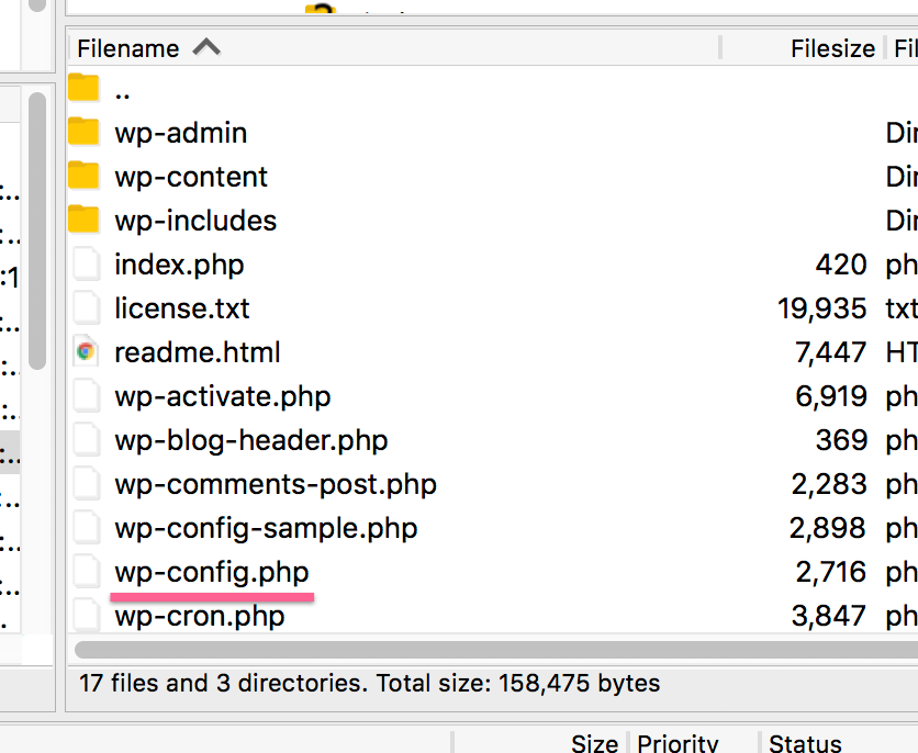 Wp Config File